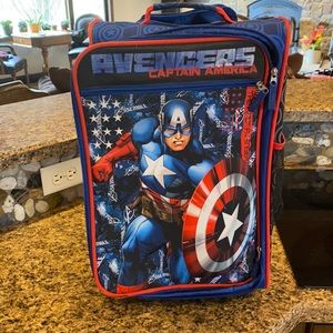 Captain America child suitcase